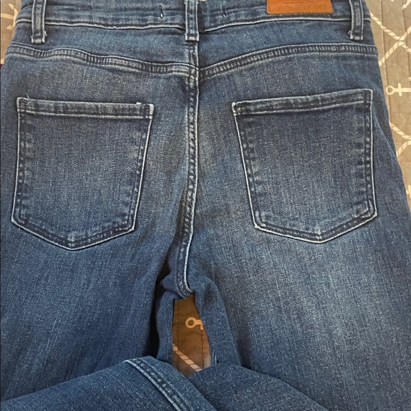 Zara Blue Jeans with Red Stripes - Picture 12 of 13